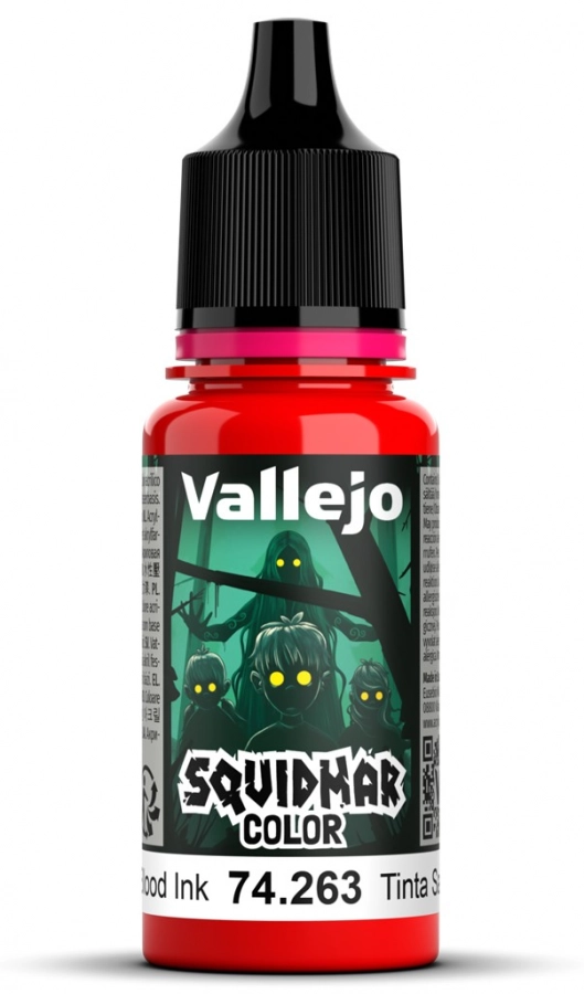 Vallejo: 74.263 - Squidmar Color - Blood Ink